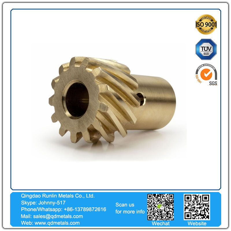 ASTM DIN Standard Custom Made Bronze Investment Casting Automotive Components Gears