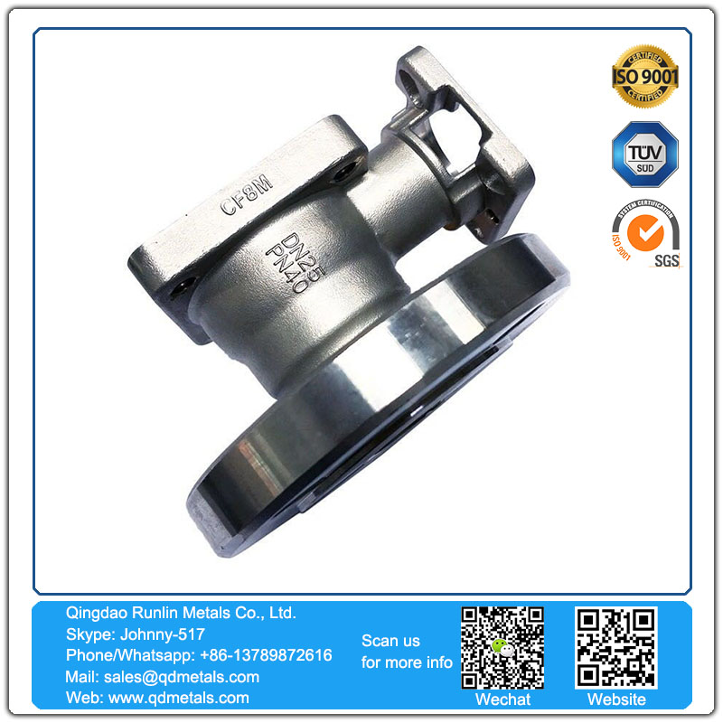 OEM Investment Casting Stainless Steel Valve Body Stainless Steel Ceramic Core